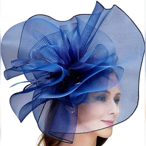 Beloved Millinery | Accessories | Fabulous Navy Sweeping  display picture 2